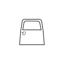 Rear End Door or Tailgate