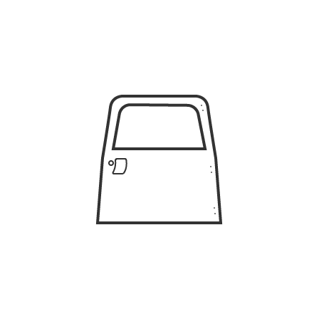 Rear End Door or Tailgate