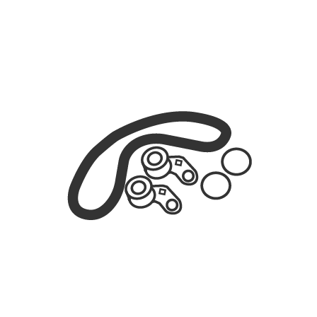 Timing Belt and Tensioners