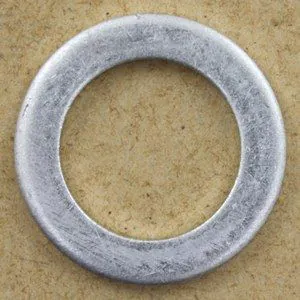 100 Pack Nitrile Rubber Sump Plug Washers For Ford, Land Rover, Jaguar - 13mm ID