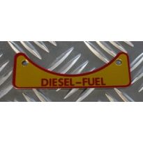 Diesel Fuel Filler Cap Decal - Body Fitting | Defender, Series 2 and 3