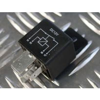 Black Normally Open Relay - ABS Pump | Defender, Discovery 1, Freelander 1