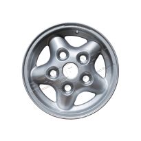 7J x 16 Tornado Alloy Wheel - Silver Sparkle | Discovery 1, Defender 90
