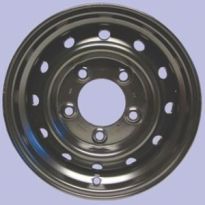 16 x 6.5J Heavy Duty Wolf Style Steel Wheel - Primed | Defender 1987-2006