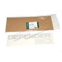 Rear Badge - Defender 90 From VIN HA455946 | Defender 1987-2006