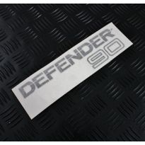 Rear Decal - Light Grey Badge | Defender 90 1987-2006