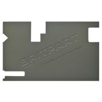 Tailgate Door Trim - Dark Granite, With Wash & Wipe | Defender 1987-2006