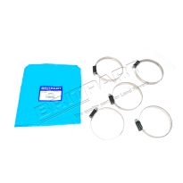 Worm-Drive Hose Clamp - Air Intake, 4 Cyl Pre 200Tdi | Defender