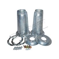 Shock Turrets - Fr - Std Height - Galv - W/ Fittings | Def - Ds1 - RRC