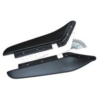 Dirt D-fenders - Textured - Rear Of Rear - Pair | Defender 110