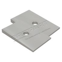 Castor Correction Wedges - Leaf Spring - Small Pin 13MM - Pair