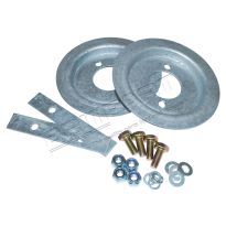 Spring Seats - Rear - Galvanised | Defender 90 - Disc 1 - RR Classic