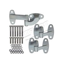 Hinge Kit - Zinc Plated - Rear End Door | Ser 2 & 3 - Def To 2016
