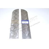 Top Plates - Bumper - Heavy Duty - Natural Aluminium - Pair | Def