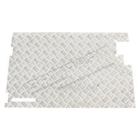 Protection Panel - Rear Door - Chequer Plate Ali - Single