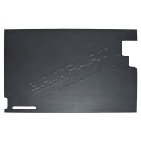 Trim - Safari Door - 2 Hinges - Rear - Black | Defender, Series.