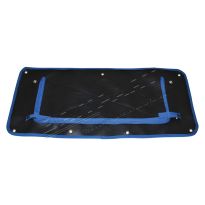 Radiator Muff - Blue Edging | Defender
