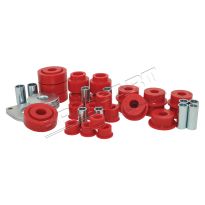 Full Polybush Kit - Classic Red | Def 90-110 On - Ds1 - RRC 1986 On