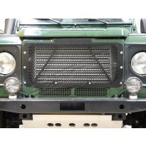 Front Grille - Stainless Steel - Black Coated - Not For Td5 AC | Def