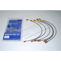 Hose Kit - Brake - Britpart - Metric - +40mm | RRC - 1990 - 1992 ABS