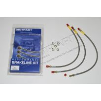 Hose Kit - Brake - Britpart - Imperial - +40mm - SWB | Series 60-79