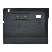 Door Casing - Front - Electric Window - Black - LHS | Def 1987