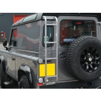 Ladder - Roof Access - Grey | Defender 90-110