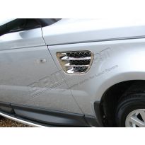 Air Intake Grille - Single - Plastic - Chrome Finish - RHS | RRS Mk1