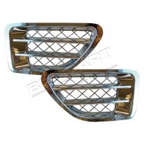Air Intake Grille - Pair - Plastic - Chrome Finish | RRS Mk1