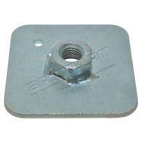 Stress Plate - Seat Belt - 65mm Square - 7/16 Nut