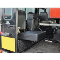 Rear Seat - Individual Inward Facing - Black | Series - Defender To 2006