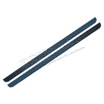 Sills - Pair - Satin Black Finish | Defender 90