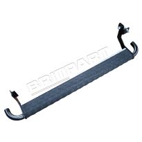 Side Steps - Pair - Rubber Top - Black | Defender 90