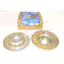 Brake Discs - EBC Performance - Rear - Solid | Ds2 - RR P38 95-02