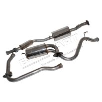 Exhaust System - Stainless Steel - 200Tdi | Defender 90