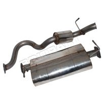 Exhaust System - Stainless Steel - Td5 | Defender 90