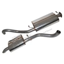 Exhaust System - Stainless Steel - 3.9 V8 | Range Rover Classic