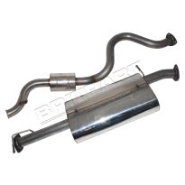 Exhaust System - Stainless Steel - Td5 | Defender 110