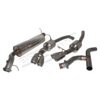 Sports Exhaust System - SS - Twin Tailpipe - 2.5 Diesel | P38
