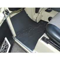 Floor Mat Kit - Front - Rubber - RHD - Black - Pair | Series 2 & 3