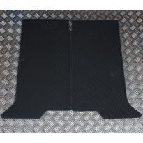 Rubber Mat Set - Front - Pair - Black - LHD-RHD | Discovery 2