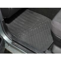 Rubber Mat Set - Front - Pair - Black - RHD | Freelander 1