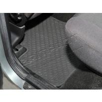 Rubber Mat Set - Rear - Pair - Black - LHD-RHD | Freelander 1