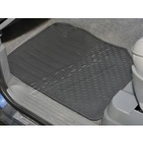 Rubber Mat Set - Front - Pair - Black - RHD | Range Rover P38