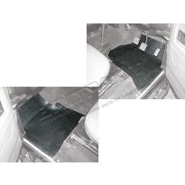 Floor Mat Kit - Rubber - Foam Backing - HD - Front | Defender 1993 On