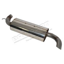 Rear Silencer - Stainless Steel - Td4 | Freelander 1
