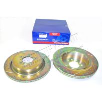 Brake Discs - EBC Performance - Rear - Vented | Ds3 - Ds4 - RRS 05-13