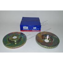 Brake Discs - EBC Performance - Front - Vented - Petrol | Freelander 2