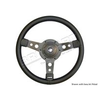 Mountney Sports Steering Wheel - 15 Inch - Black Vinyl | Series - Def