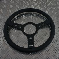 Mountney Sports Steering Wheel - 11 Inch - Black Vinyl | Series - Def